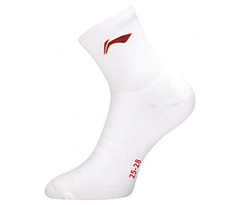 Socken "classic" weiß/rot - AWSU059-2