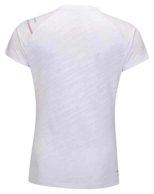 Damen Wettkampfshirt "International Players PUSH" - weiß - AAYU132-2