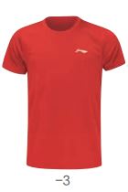 Kids Sports Shirt Team Line "Logo" red - AHST348-1