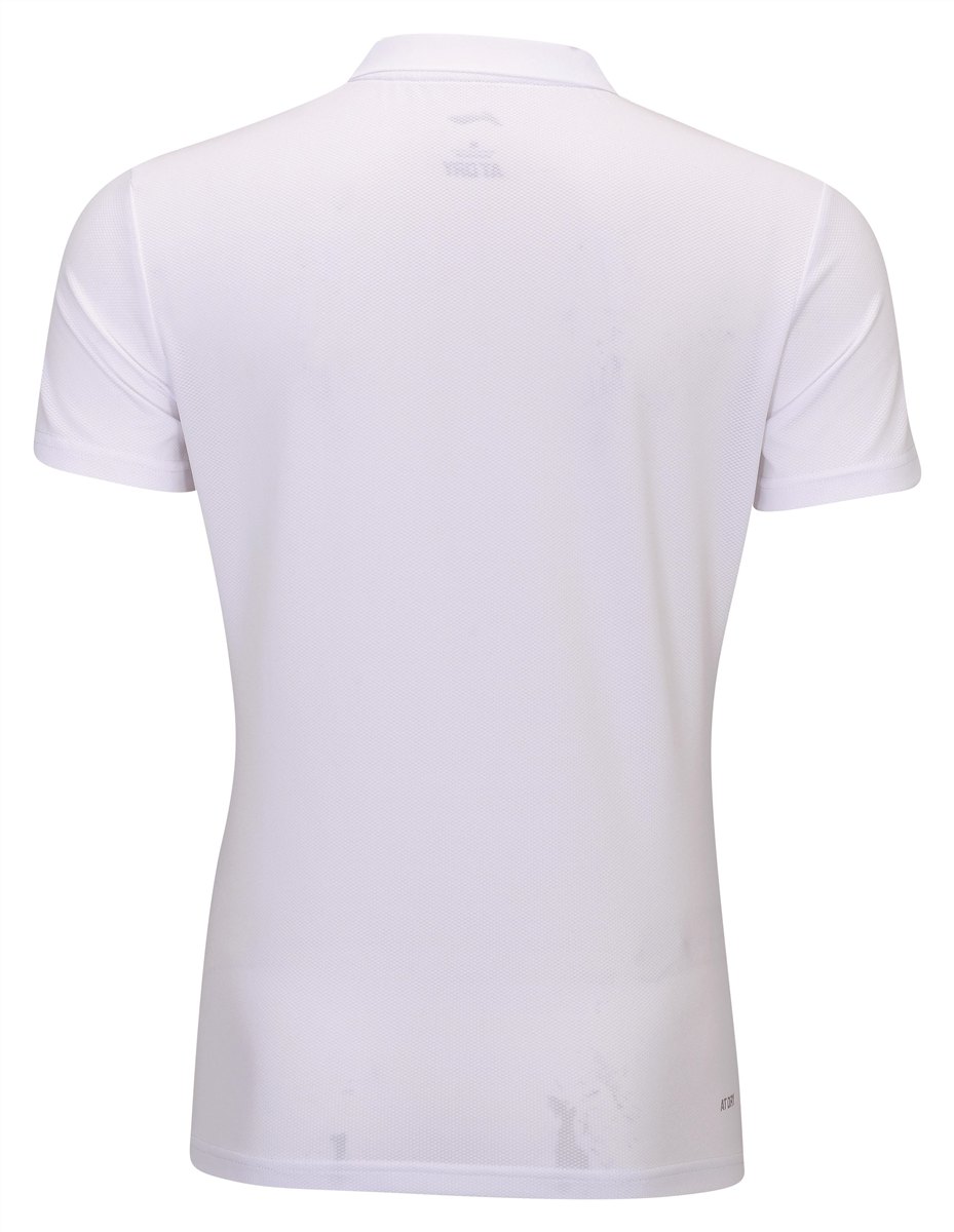Women Sports Polo Shirt Team-Line White - APLR126-1