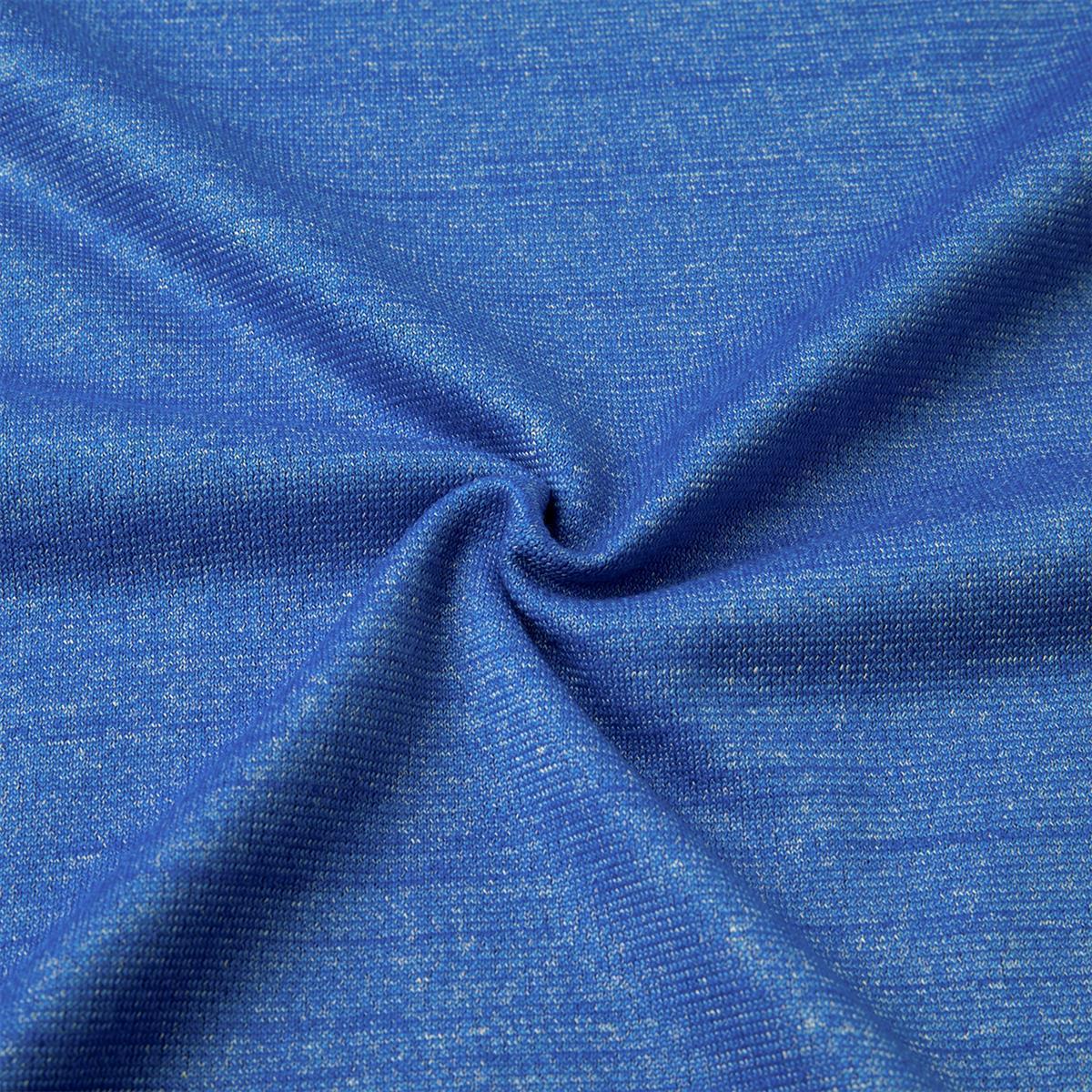 Unisex Sport Shirt blau-meliert - ATSQ201-3