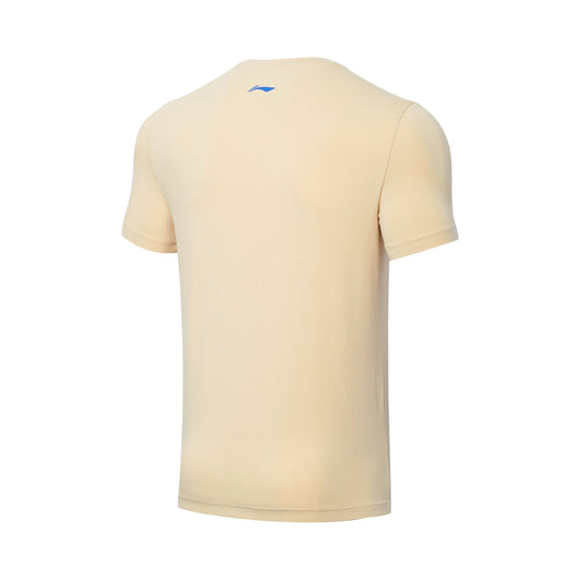 Herren Tischtennisshirt "Vinyl" beige - ATST027-2