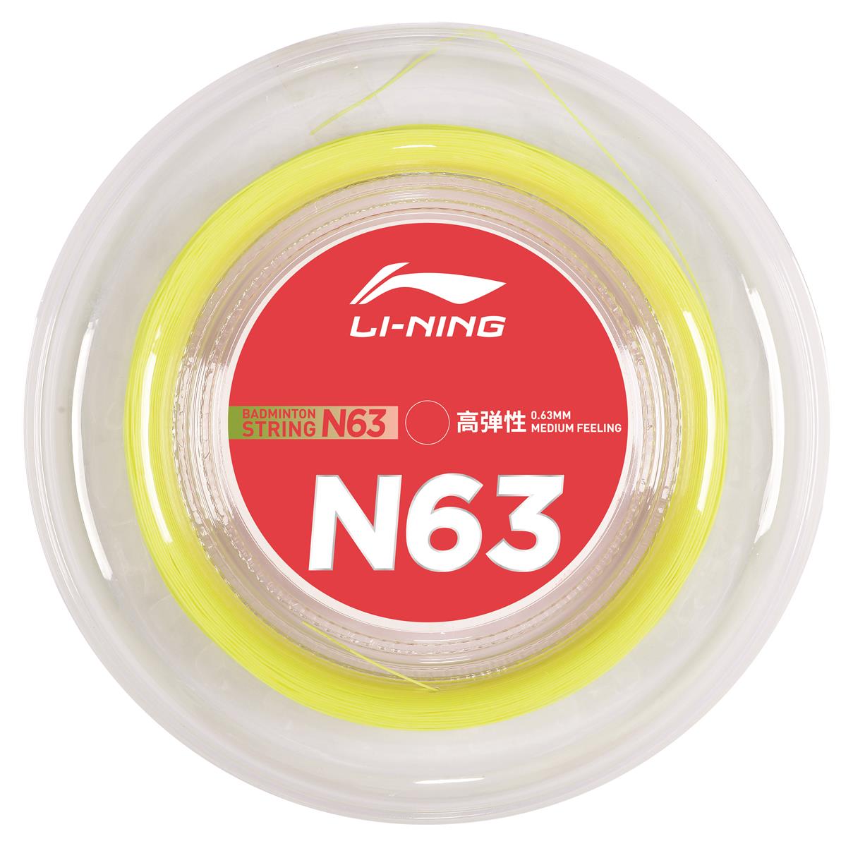 Badminton string N63 roll with 200m - various colours - AXJS012