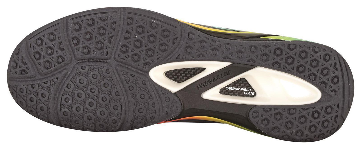 Unisex Badmintonshoe Wolke - black/multicoloured - AYAS028-5