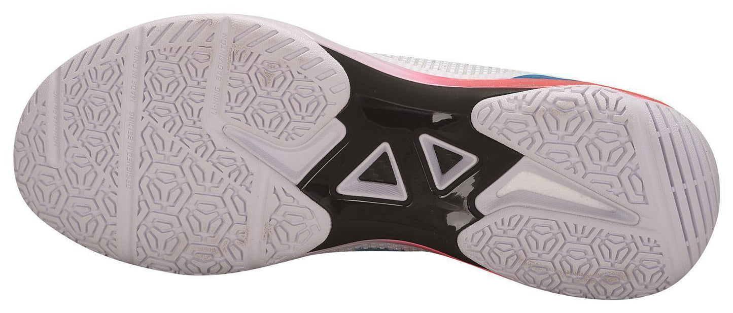 Unisex Badmintonschuh Donner 2 - weiß/rot - AYZU015-2