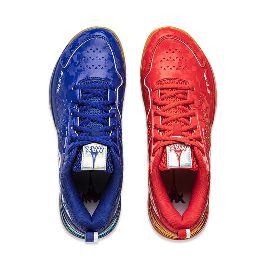 Unisex Badmintonschuh "Blade Max City Edition" rot & blau - AYAU005-2