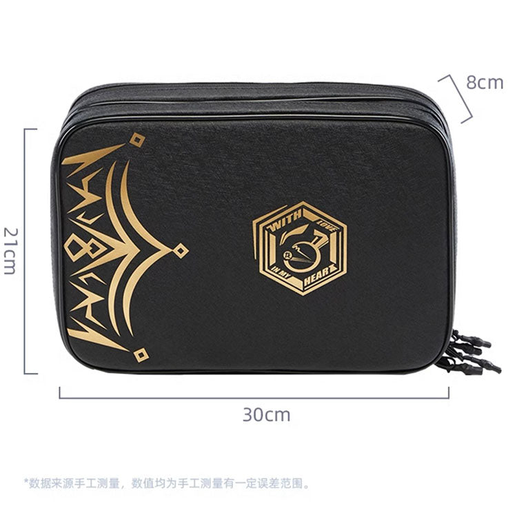 Tabletennis Racketcover Ma Long National Team 2025 black - ABJU031-1