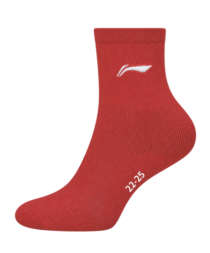Unisex Sportsocke Mid-Cut "Team" rot - AWSS385-3
