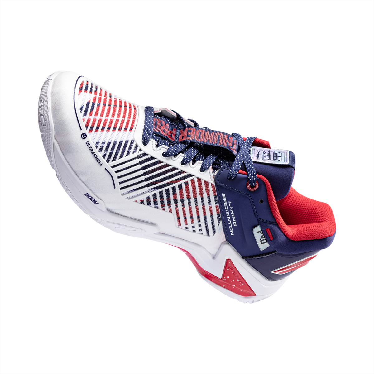 Unisex Badminton-Shoe Donner Pro - white/blue - AYAT009-3