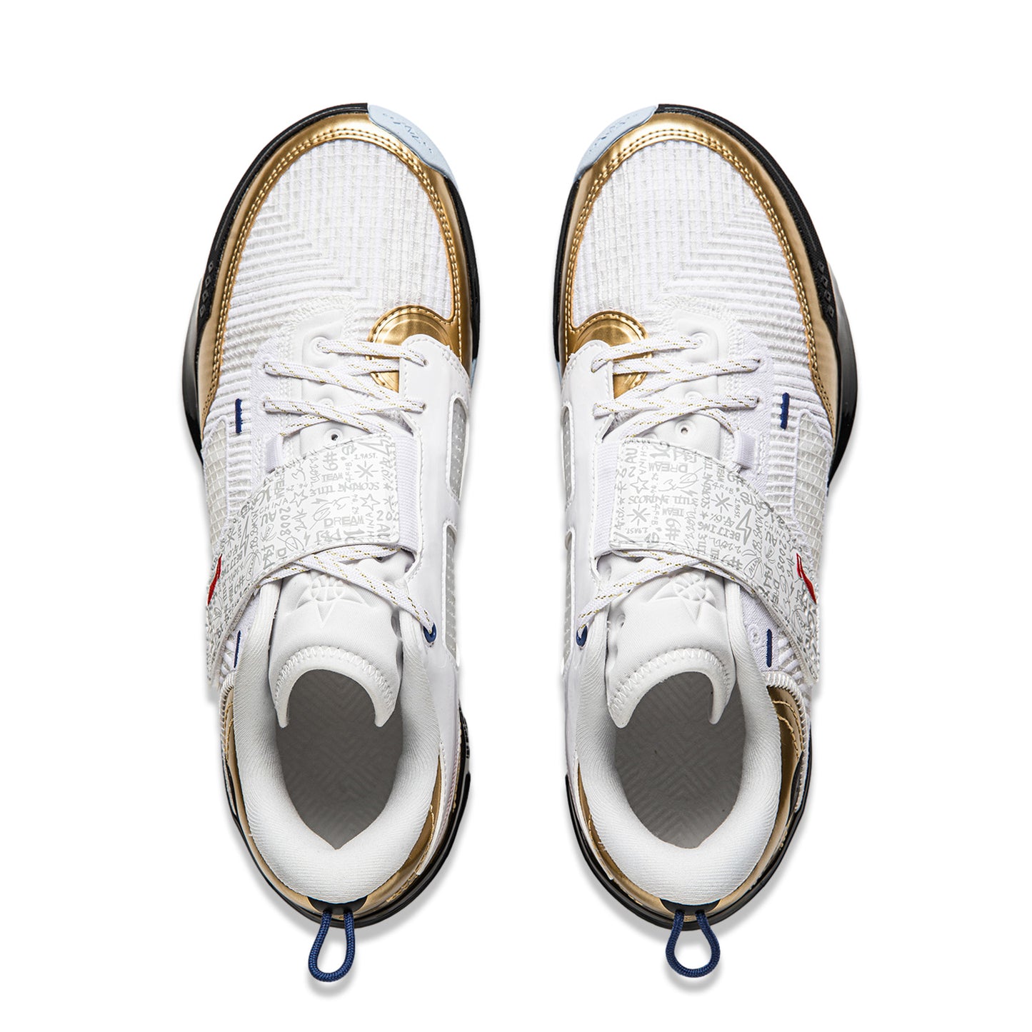 Basketballschuh "Wade 808" 4 Ultra - white/golden - ABAU031-4