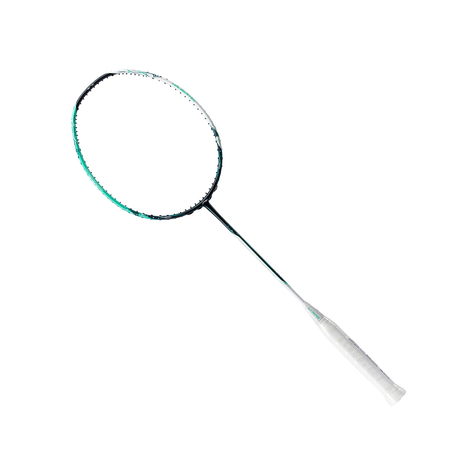Badmintonschläger HalberTec 6000 (5U) - Weiß/Grün - unbespannt  - AYPU007-5