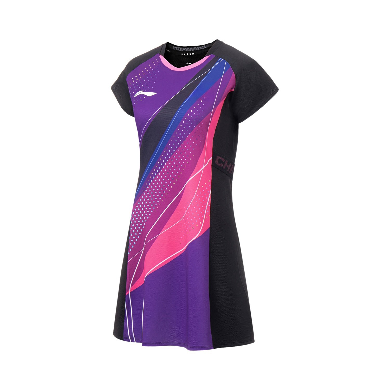 Damen Tischtennis Kleid "Champion" lila limited - ASKT080-1