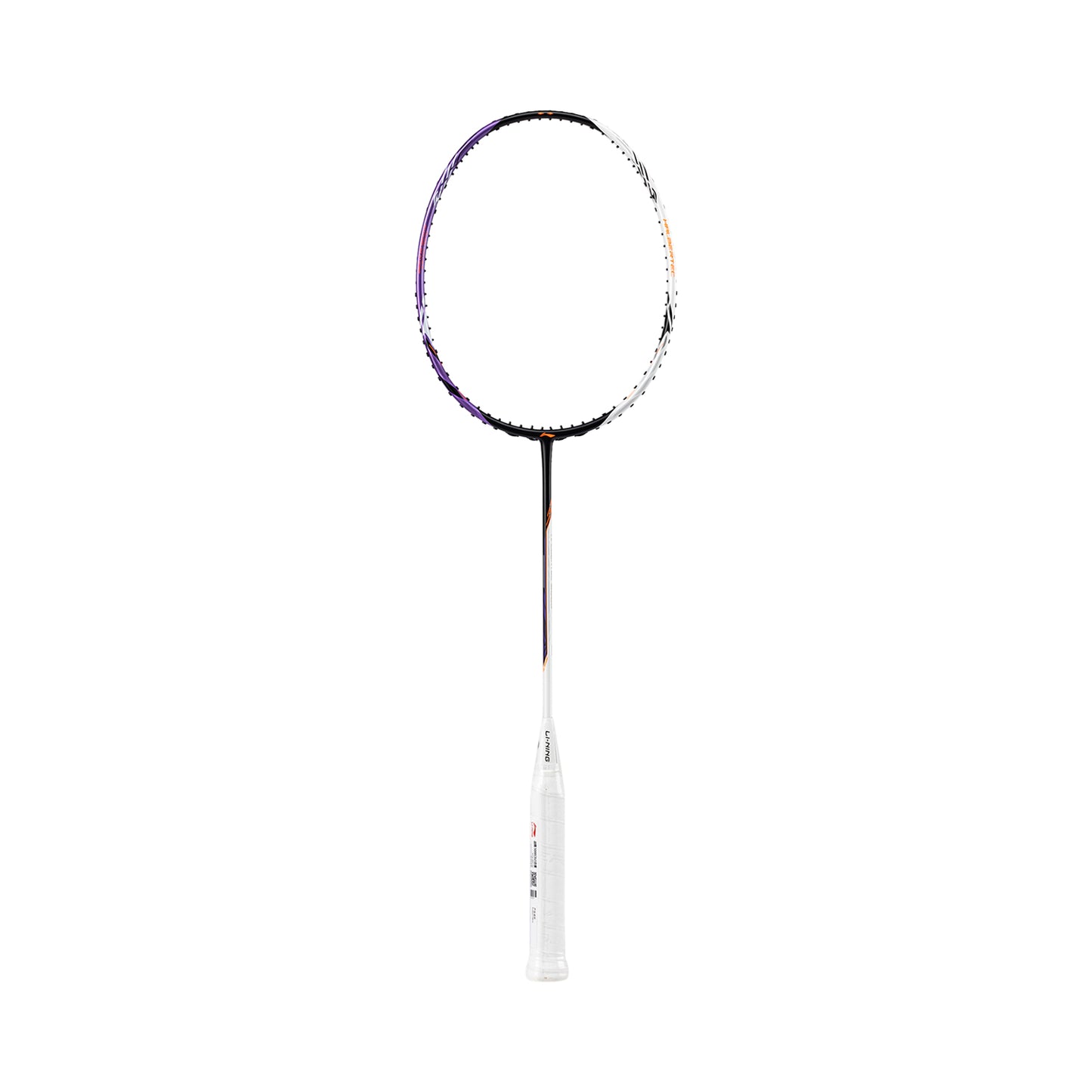 Badmintonracket HalberTec 1000 (5U) black/purple - unstrung  - AYPV021-5