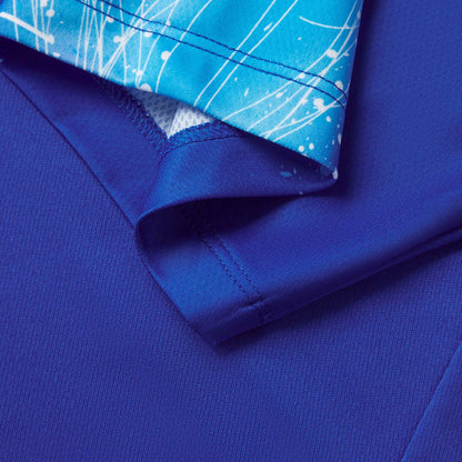 Tischtennis Unisex Star Flow Wettkampftrikot 2025 blau  AAYV069-2