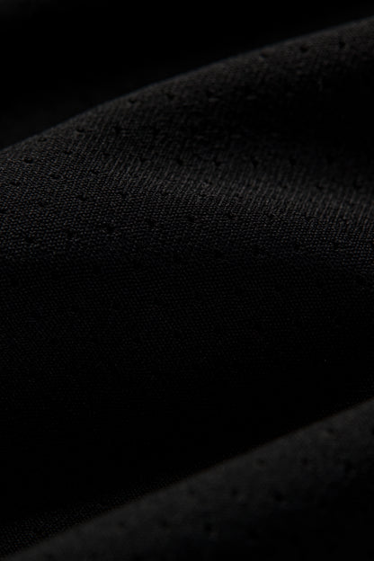 Tischtennis Unisex Star Flow Wettkampftrikot 2025 schwarz  AAYV069-1