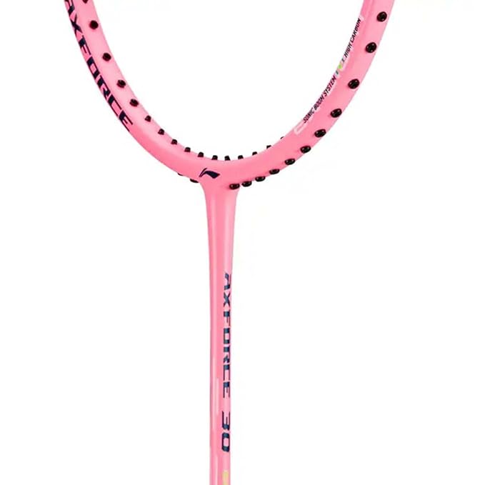 Badmintonschläger AXFORCE 30 Ex-Light (5U) rosa unbespannt - AYPV005-5