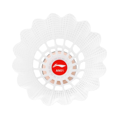 Nylon Shuttlecock AN01 white - AYQQ036
