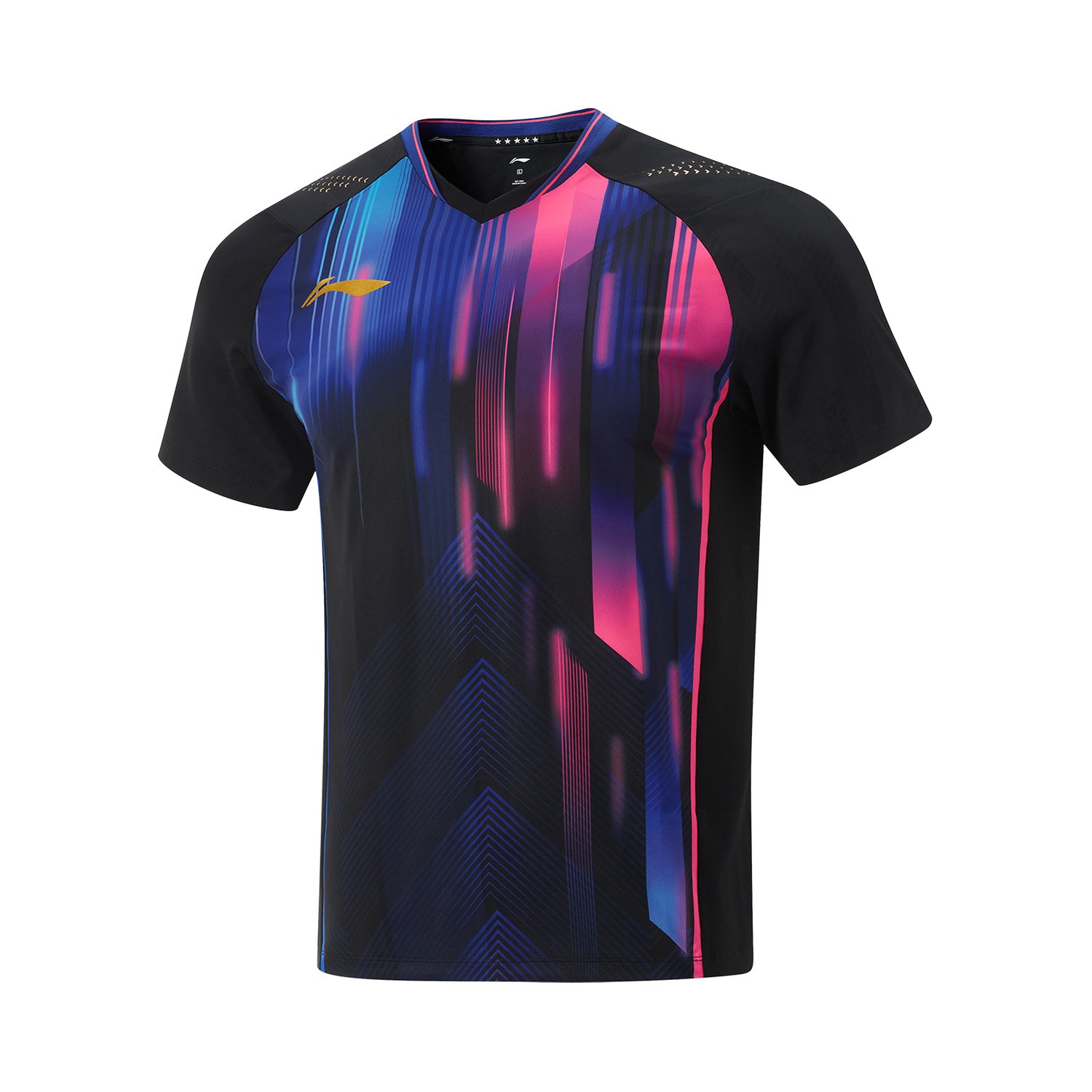 Tischtennis China National-Team Wettkampftrikot 2025 schwarz - AAYV075-1
