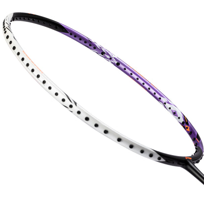 Badmintonracket HalberTec 1000 (5U) black/purple - unstrung  - AYPV021-5