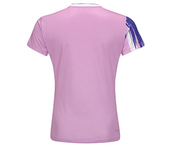 Damen Wettkampfshirt "National Teams" Lines - hell-lila - AAYV048-4