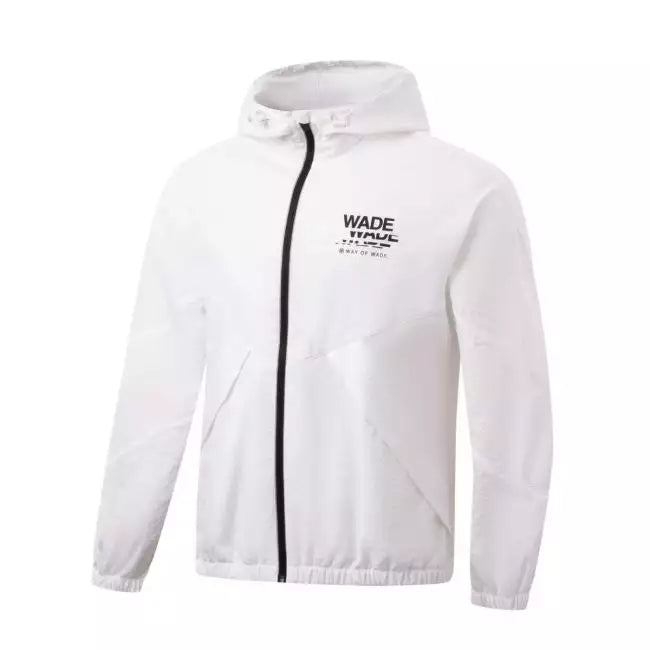 Unisex Basketball Windbreaker Wade weiß - AFDT307-5