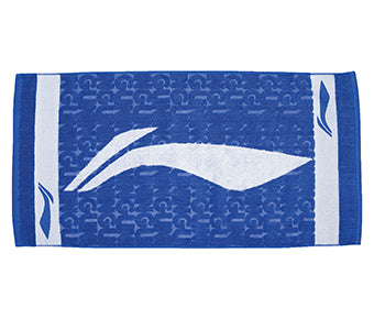 Badminton Towel Handtuch blau "Logo" - AMJJ014-5