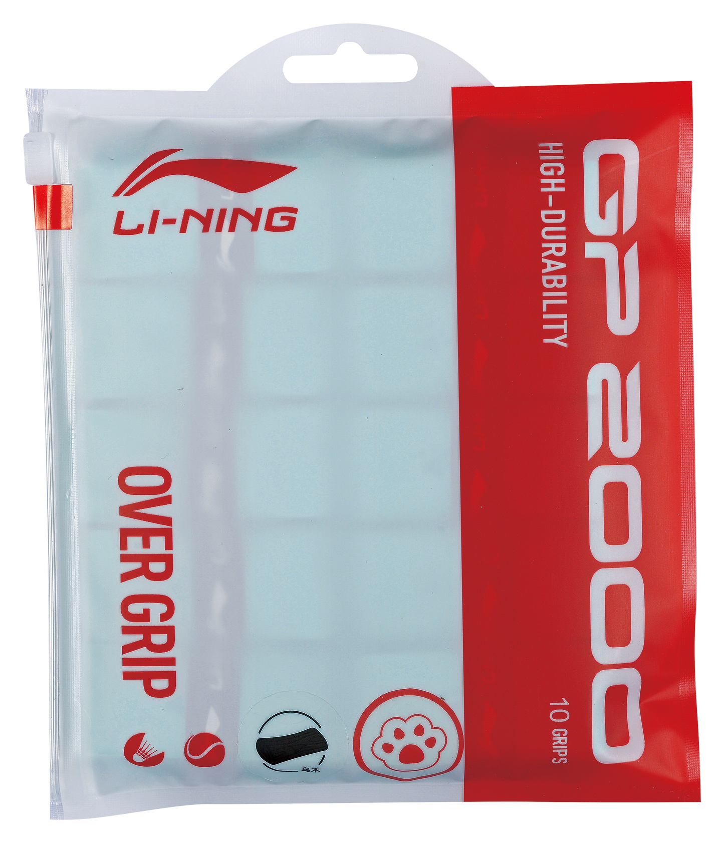 Overgrip GP2000 New 10er Set - Paws - verschiedene Farben - ASJV003