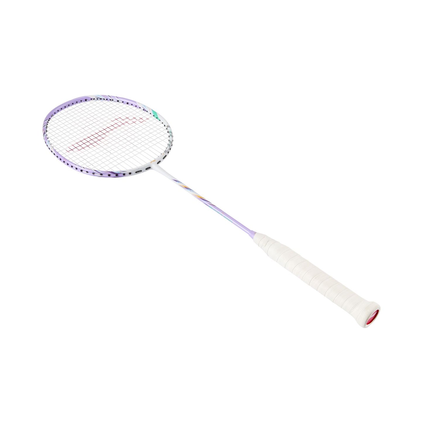 Badmintonschläger BladeX 600 (5U) White - Lilac unbespannt  - AYPV015-5