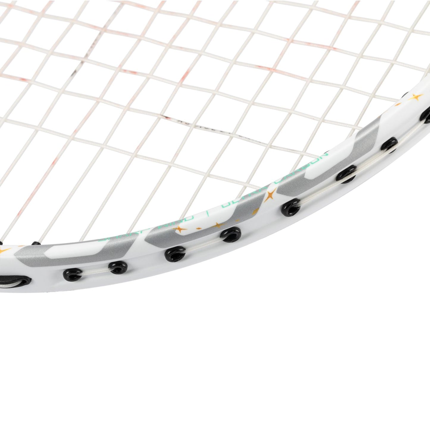 Badmintonschläger BladeX 600 (5U) White - Lilac unbespannt  - AYPV015-5