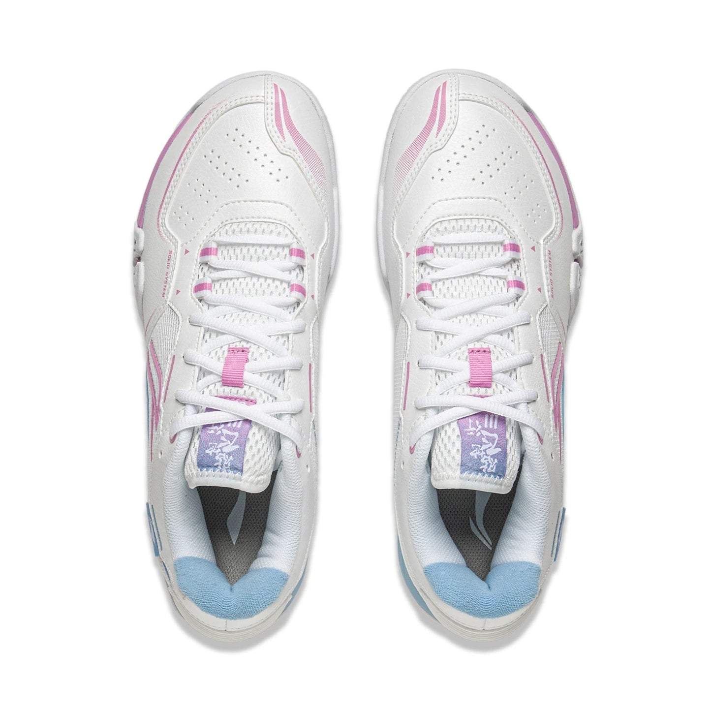 Unisex Badmintonshoe Saga 3 Lite - white - AYTV003-1