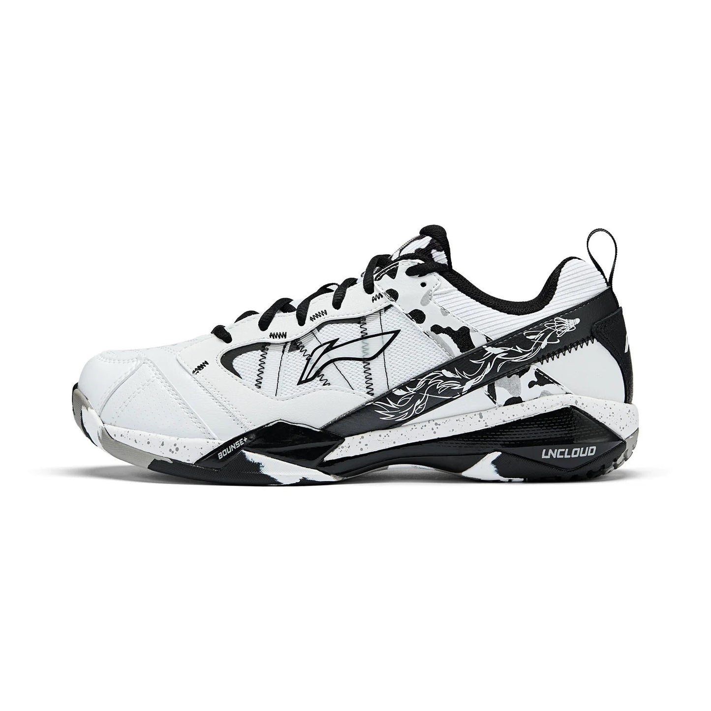 Unisex Badmintonshoe Invincible - white - AYZW007-3