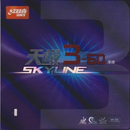 DHS Skyline 3-60 Belag 35 2,1mm rot  - DXDJ011-4