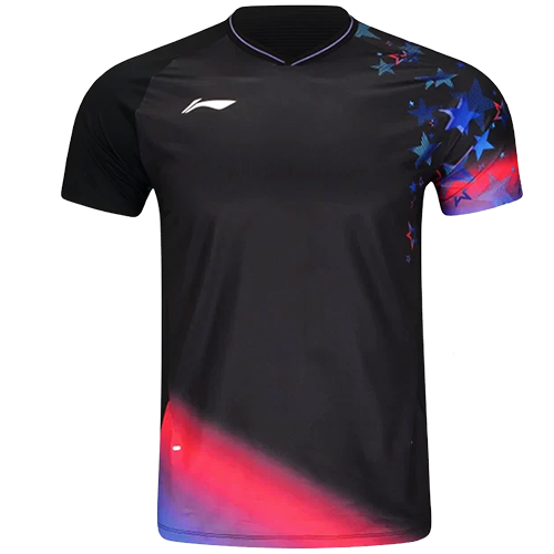 Unisex Wettkampfshirt Fan-Edition "National Team"  Schwarz - AAYV047-1