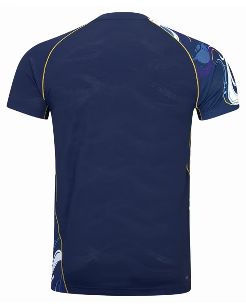 Herren Sportshirt "China Youth Team" Koi - blau - AAYU229-4