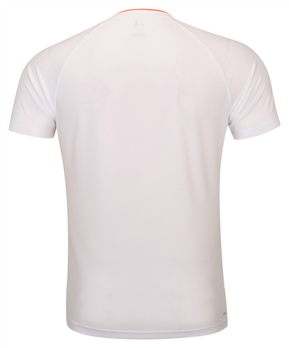Tischtennis Unisex Wettkampf-Dress (Set aus Shirt und Shorts) weiß + schwarz - AATR097-1