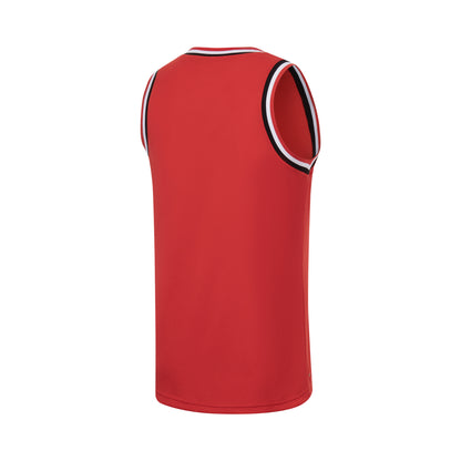 Unisex Basketball Wettkampf-Dress "TEAM" (Set aus Tank und Shorts) Rot - AATT001-2