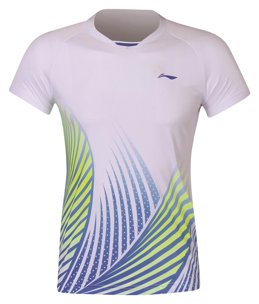 Damen Competition Top Team Line Weiß - AAYQ074-2 XXL = XL EU