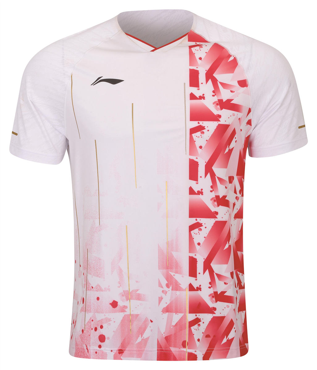 Men Competition Shirt "Indonesian National Team 1."  White - AAYS129-1