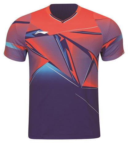 Men Competition Shirt "International Players" Blue-Orange - AAYS131-2