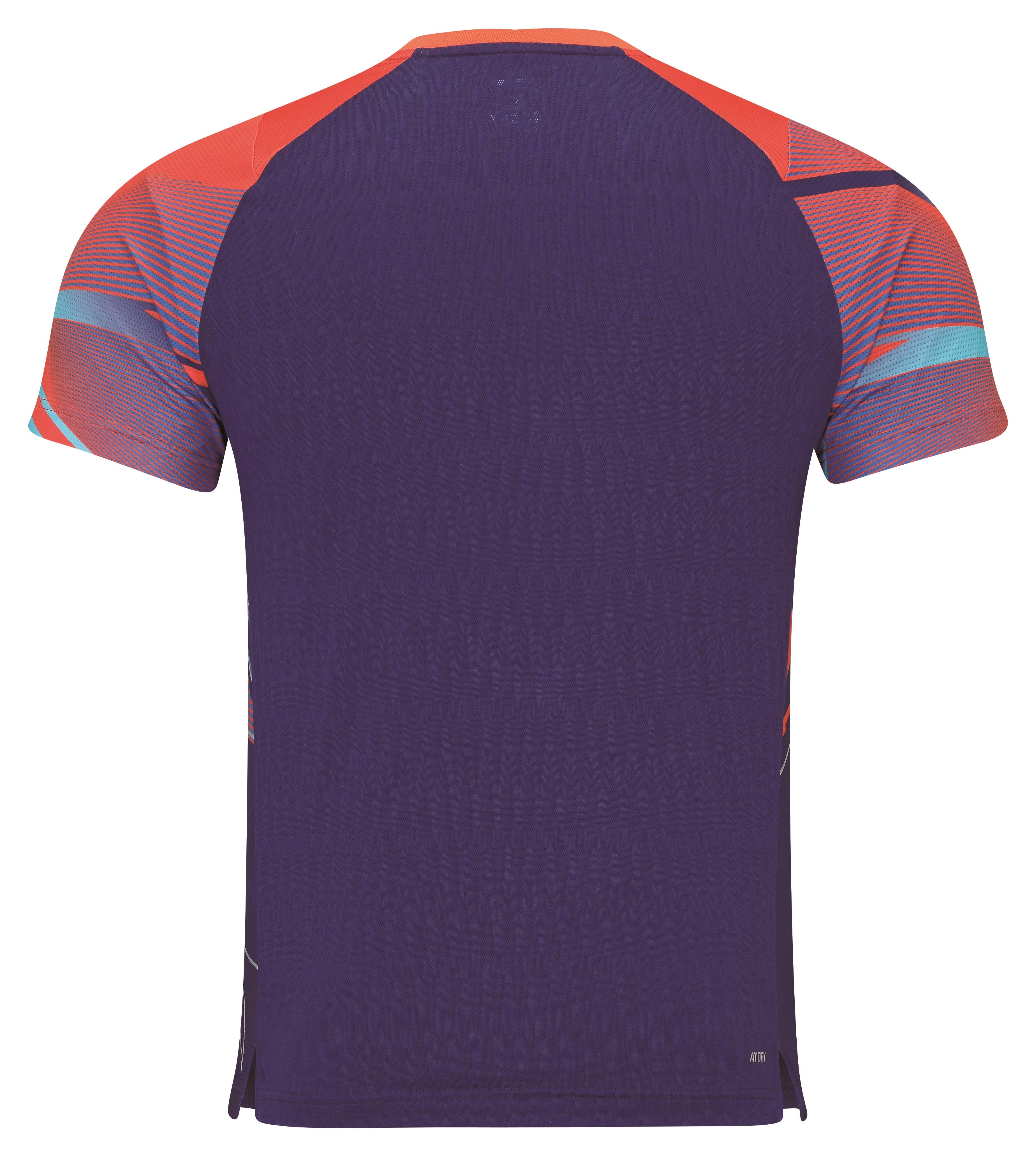 Herren Sportshirt "International Players" Blue-Orange - AAYS131-2