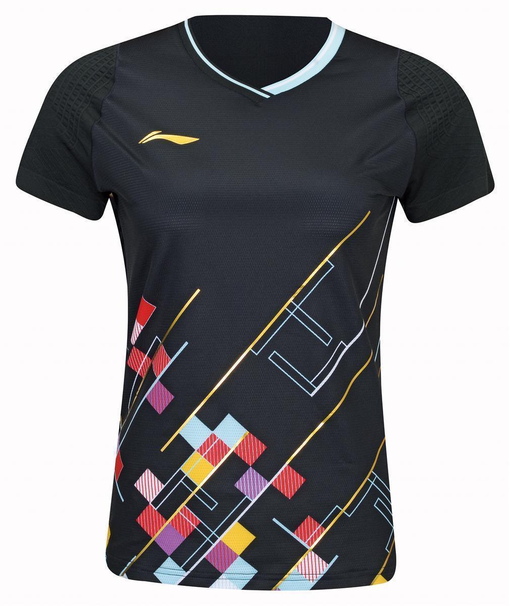 Ladies Sports Shirt "China Youth Team" Ltd. Black - AAYT016-3