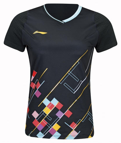 Ladies Sports Shirt "China Youth Team" Ltd. Black - AAYT016-3