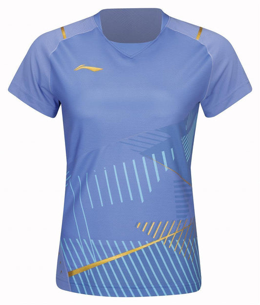 Damen Sportshirt "International Team Forms" Ltd. hellblau - AAYT018-7 XS = XXS EU