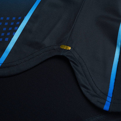 Tischtennis Damen National-Team Wettkampftrikot Cyber - schwarz - AAYT030-1