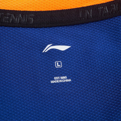 Tischtennis Herren Team Wettkampftrikot Topspin - blau-orange - AAYT031-4