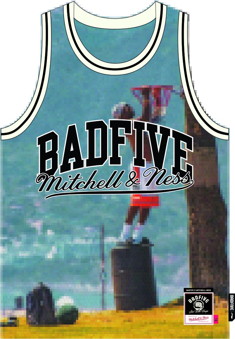 Unisex Basketball-Competition Top "No Warrior" Badfive multicoloured - AAYT041-1