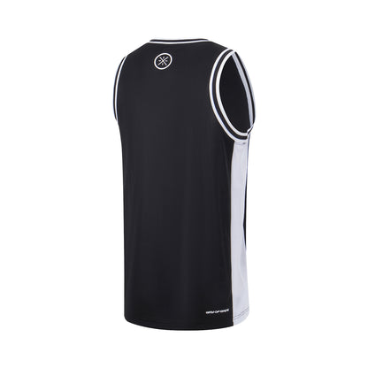 Unisex Basketball-Competition Top "Wade-Style" black-white - AAYT051-14