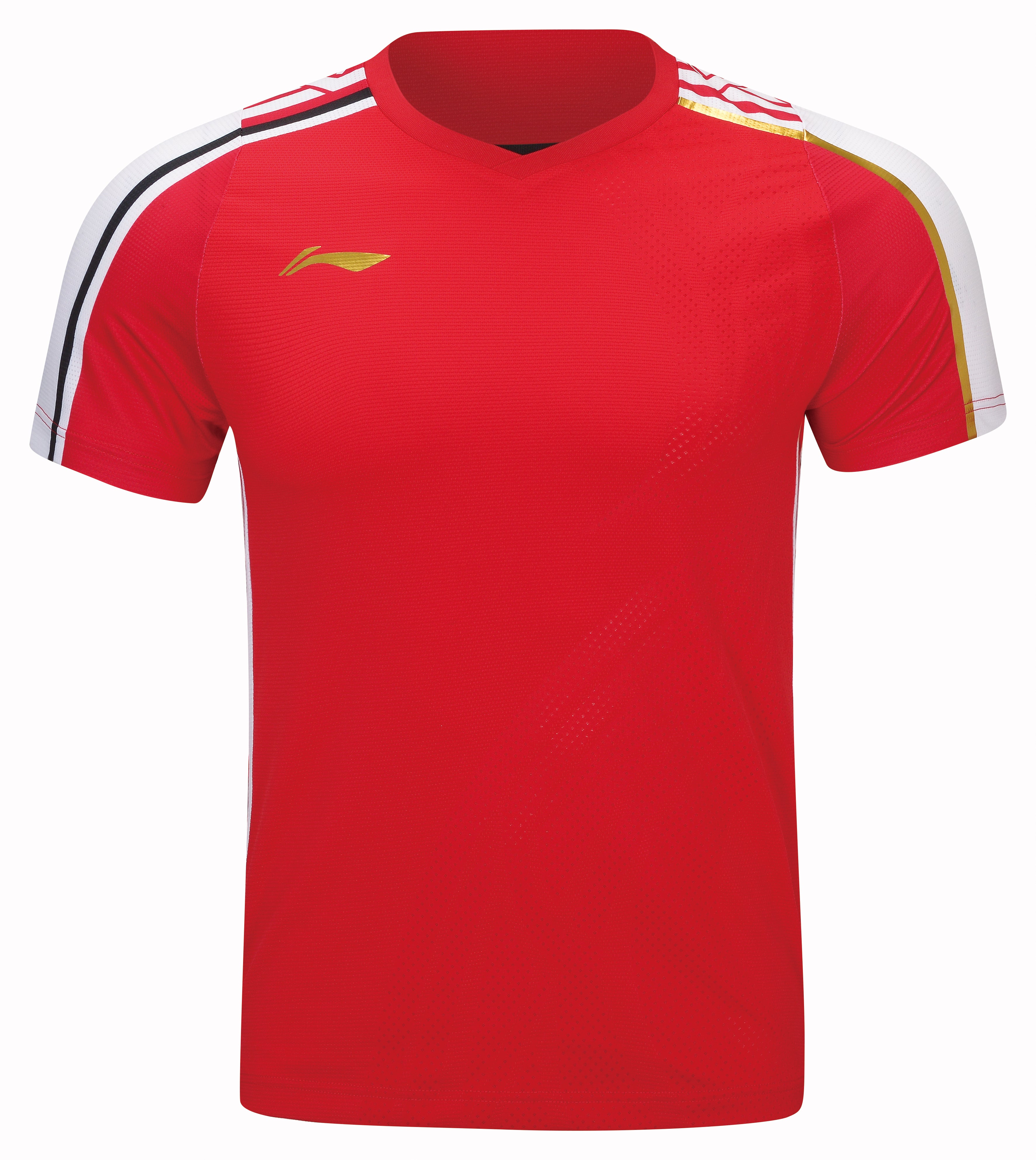 Herren Sportshirt "International Stars" rot/weiß - AAYT073-2