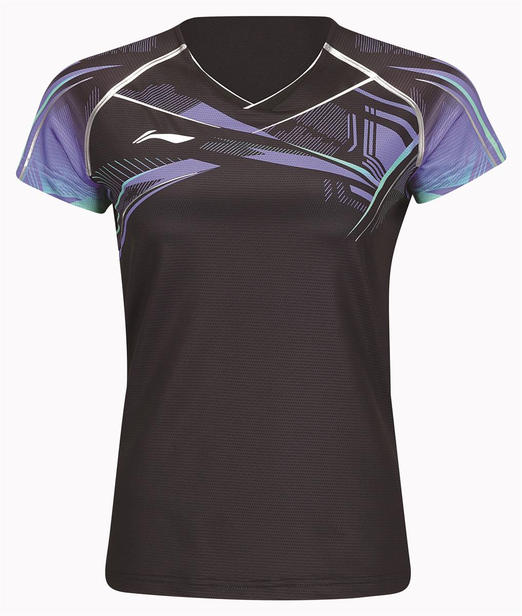 Women Competition Sports Shirt "International Players" Glacier - black - AAYT580-2