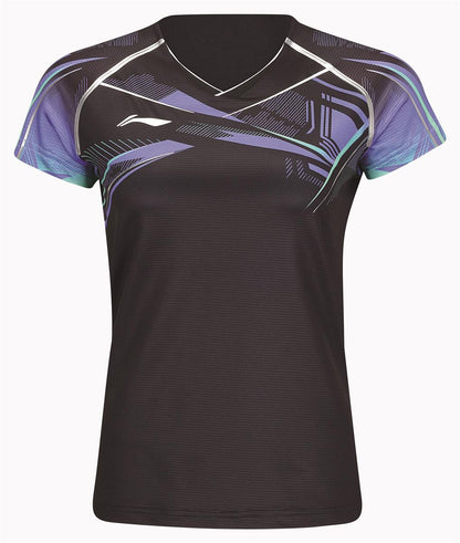 Women Competition Sports Shirt "International Players" Glacier - black - AAYT580-2